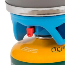 HIGHLANDER Brûleur à Gaz Pour Autocuiseur Fastboil MKIII 1,1 Litre - Bleu -Pêche Matériel Magasin bruleur a gaz pour autocuiseur fastboil mkiii 11 litre bleu 4