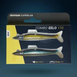 COMBO Leurres Souples Shad Lançon EELO 110 8gr AYU/BLEU -Pêche Matériel Magasin combo leurres souples shad lancon eelo 110 8gr ayubleu 9