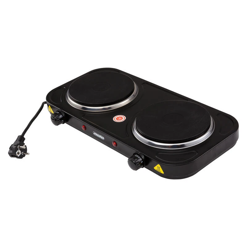 Cuisinière Électrique Portable De Voyage Camping 2 Feux 2000W Mesko 5 Cuisinière Électrique Portable De Voyage Camping 2 Feux 2000W Mesko – Image 3