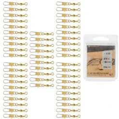 Émerillon Pêche Rolling Snap INOX BRASS SW X50 -Pêche Matériel Magasin emerillon peche rolling snap inox brass sw x50 2