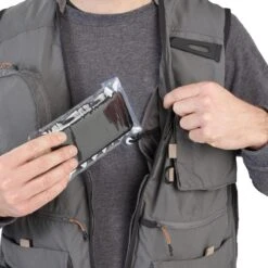 GILET De Pêche 500 Gris -Pêche Matériel Magasin gilet de peche 500 gris 7