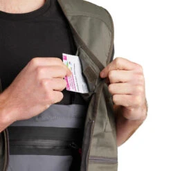 Gilet De Pêche - FV 100 Kaki -Pêche Matériel Magasin gilet de peche fv 100 kaki 3