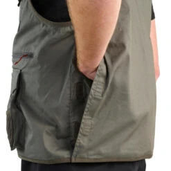 Gilet De Pêche - FV 100 Kaki -Pêche Matériel Magasin gilet de peche fv 100 kaki 4