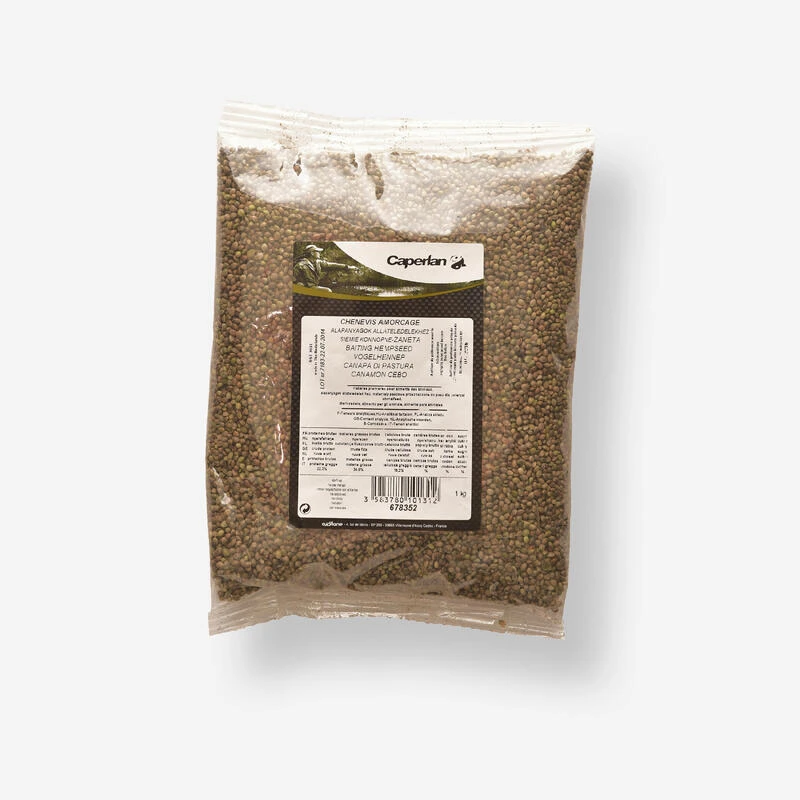 GRAINE POUR LES PECHES AU COUP CHÈNEVIS D'AMORÇAGE 3 GRAINE POUR LES PECHES AU COUP CHÈNEVIS D'AMORÇAGE