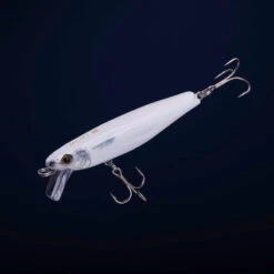 Jerkbait MUJET 90 US BLANC Pêche Au Leurre En Mer -Pêche Matériel Magasin jerkbait mujet 90 us blanc peche au leurre en mer 1