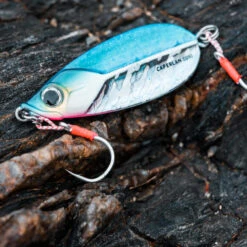 JIG Biastos Slow 90gr BLEU PHOSPHO Pêche Au Jigging -Pêche Matériel Magasin jig biastos slow 90gr bleu phospho peche au jigging 5