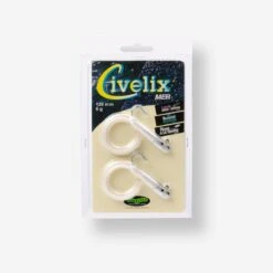 Leurre Civelix 12cm 8gr Blanc X2 Pêche En Mer -Pêche Matériel Magasin leurre civelix 12cm 8gr blanc x2 peche en mer 2