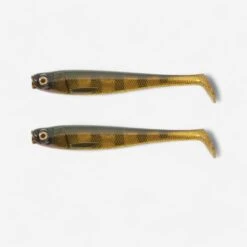 LEURRE SOUPLE BROCHET SHAD ROGEN 120 GOLD X2