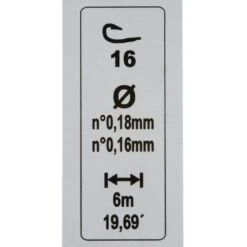 Ligne Montée Anglaise RL MATCH H16 4+4g -Pêche Matériel Magasin ligne montee anglaise rl match h16 44g 6