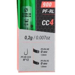 LIGNE MONTEE POUR LA PECHE DE LA CARPE AU COUP PF-RL900 CC4 0,2g -Pêche Matériel Magasin ligne montee pour la peche de la carpe au coup pf rl900 cc4 02g 2