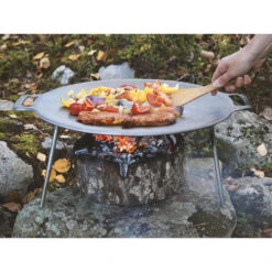 Muurikka Griddle Pan Avec Pieds - 48 Cm -Pêche Matériel Magasin muurikka griddle pan avec pieds 48 cm 3