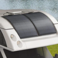 PANNEAU SOLAIRE FLEXIBLE 100W - RANDONNÉE CARAVANING CAMPING - ECOFLOW -Pêche Matériel Magasin panneau solaire flexible 100w randonnee caravaning camping ecoflow 3