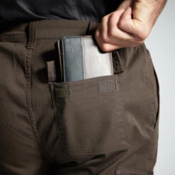 PANTALON CARGO RESISTANT STEPPE 300 MARRON -Pêche Matériel Magasin pantalon cargo resistant steppe 300 marron 7