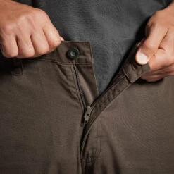 PANTALON CARGO RESISTANT STEPPE 300 MARRON -Pêche Matériel Magasin pantalon cargo resistant steppe 300 marron 9