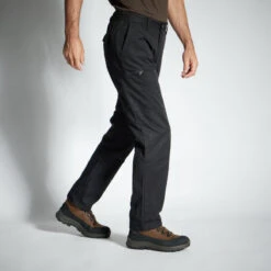 PANTALON CARGO RESISTANT STEPPE 300 NOIR -Pêche Matériel Magasin pantalon cargo resistant steppe 300 noir 3
