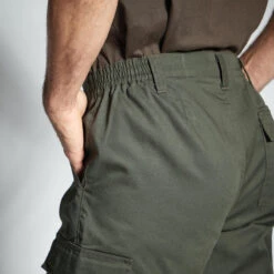 PANTALON CARGO RESISTANT STEPPE 300 VERT -Pêche Matériel Magasin pantalon cargo resistant steppe 300 vert 5