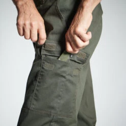 PANTALON CARGO RESISTANT STEPPE 300 VERT -Pêche Matériel Magasin pantalon cargo resistant steppe 300 vert 7