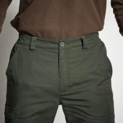 PANTALON CHASSE CHAUD VERT 100 -Pêche Matériel Magasin pantalon chasse chaud vert 100 5