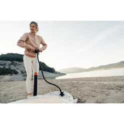 Pompe Facile Stand Up Paddle Et Kayak Double Action Haute Pression 0-20PSI -Pêche Matériel Magasin pompe facile stand up paddle et kayak double action haute pression 0 20psi 1