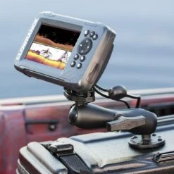 Ram Support Horizontal Pour Sondeurs LOWRANCE HOOK²-4 Et REVEAL 5 Boule C -Pêche Matériel Magasin support horizontal pour sondeurs lowrance hook 4 et reveal 5 boule c 4