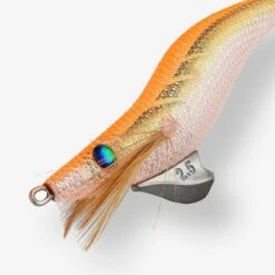 Turlutte Coulante Shallow EBIKA 2.5/105 Orange Fluo Pêche Seiches/calamars -Pêche Matériel Magasin turlutte coulante shallow ebika 25105 orange fluo peche seichescalamars 2