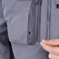 Veste De Pêche Imperméable 500 Grise -Pêche Matériel Magasin veste de peche impermeable 500 grise 3